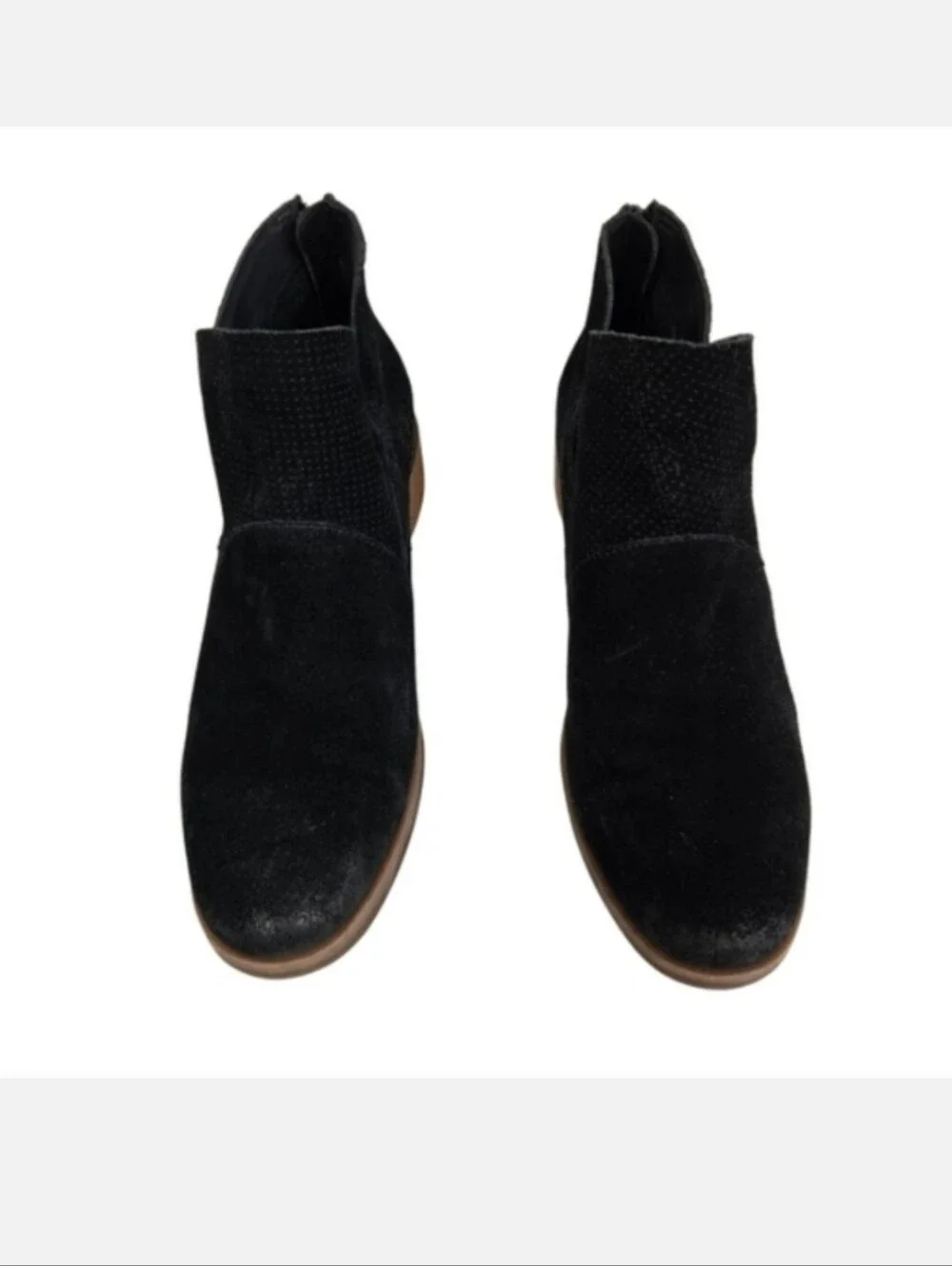 Kork-Ease RYDER Suede Ankle Boots in Black